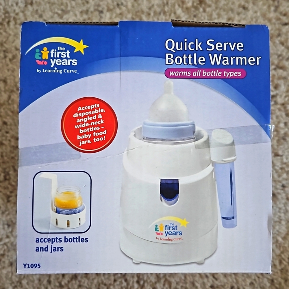 Quick Serve Bottle Warmer by The First Years for baby - NEW IN BOX! NEVER USED!